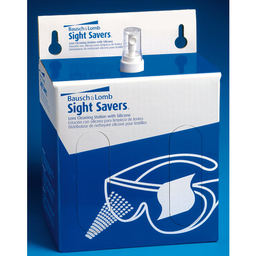 Lens Cleaning Station - 16 oz Spray/1520 Tissues - Exact Tool & Supply
