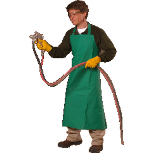 Heavy-Duty Work Apron - PVC Polyester Blended Material - Exact Tool & Supply