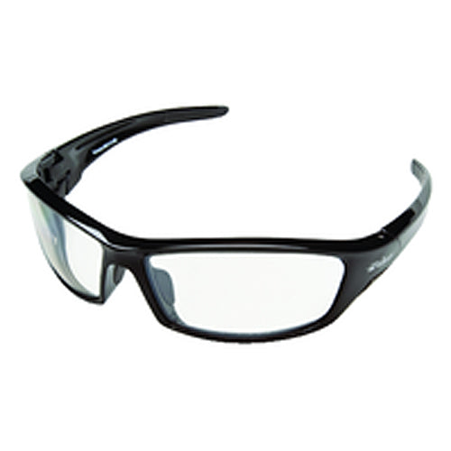 Anti-Reflective Clear Lens - Flexible Nylon Black Frame - Exact Tool & Supply