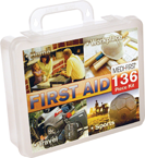 136 Pc. Multi-Purpose First Aid Kit - Exact Tool & Supply