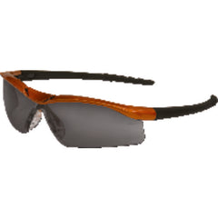 Safety Glasses - DL1 Nuclear Orange - Gray Anti-Fog - Exact Tool & Supply