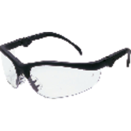 2.0 Magnification Safety Glasses- Clear Lens - Black Frame KD3 Style - Exact Tool & Supply