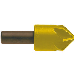 1/8 × 100 DEG 6 FL CARBIDE C/SINK - Exact Tool & Supply