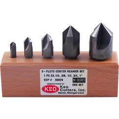 5 PC SET 82D 3FL CARB CSINK - Exact Tool & Supply