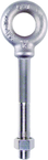 Plain Pattern Nut Eye Bolt - 35/8-11 Thread; 1-3/8" Eye Dia. - Exact Tool & Supply
