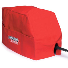 Cover - Red Canvas W/Le Logo - Exact Tool & Supply