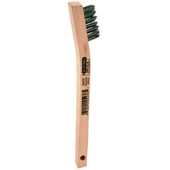 Brush - 3 × 7 SS Wire - Wood Handle - Exact Tool & Supply