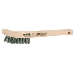Brush - 2 × 9 SS Wire - Wood Handle - Exact Tool & Supply