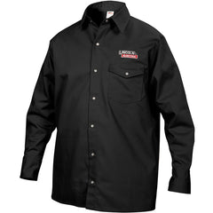 Shirt - Lrg Black Flame Retardant Welding - Exact Tool & Supply