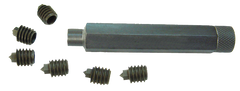 6 Pc. Transfer Screw Set - M3x.5; M4x.7; M5x.8; M6x1.0 - Exact Tool & Supply