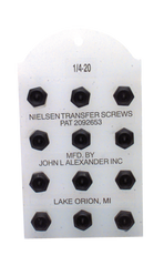 Nielsen Transfer Screw Set - 1/2 - 3/4 (Set of 12) - Exact Tool & Supply