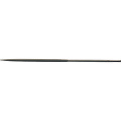 Swiss Pattern Needle File - 6–1/4″ Oval Smooth Cut - Exact Tool & Supply