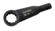1/2" Opening - "J" Drive - Box End 0° - Pre-Set Torque Head - Exact Tool & Supply