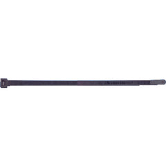 Cable Ties - Mini Series 18 - Natural Nylon–6.4″ Length - Exact Tool & Supply