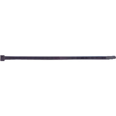 Cable Ties - Intermediate Series 30 - Black Nylon–5.6″ Length - Exact Tool & Supply