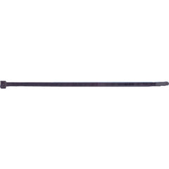 Cable Ties - Standard Series 50 - Black Nylon–14.1″ Length - Exact Tool & Supply