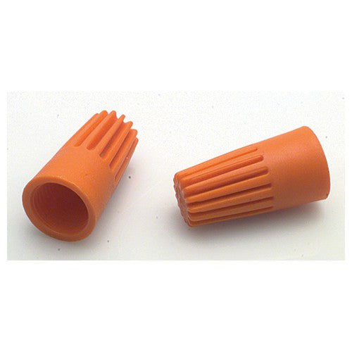 Wire Connectors - 22-14 Wire Range (Orange) - Exact Tool & Supply