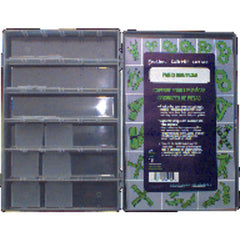 Empty Large Plastic Kit - 12 Adjustable Dividers - Exact Tool & Supply