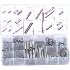 Spring Assortment - 20 Various Size Diameter Range - Exact Tool & Supply