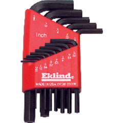 13 Pieces-0.050″-3/8″ Short Arm Style - Hex Key Set - Exact Tool & Supply