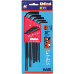 13 Pieces-0.050″-3/8″ Long Arm Style - Hex Key Set - Exact Tool & Supply