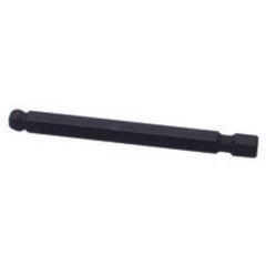 10 mm × 3″ Length - Balldriver Style - Hex Power Bit - Exact Tool & Supply