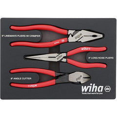 3 PC CL GRIP PLIER SET TRAY - Exact Tool & Supply