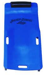 Low Profile Plastic Creeper - body-fitting Design - Blue - Exact Tool & Supply