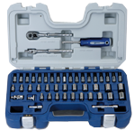 47 Piece - 1/4" Drive - Combination Kit - Exact Tool & Supply