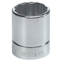 1/2″ 3/8 DR STD SOCKET 12PT - Exact Tool & Supply