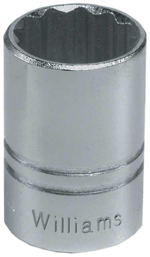 1-1/2" - 1/2" Drive - 12 Point - Standard Socket - Exact Tool & Supply