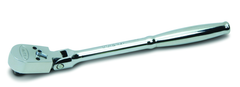 9-11/16" OAL - 3/8" Drive - Flex Head Ratchet - Exact Tool & Supply