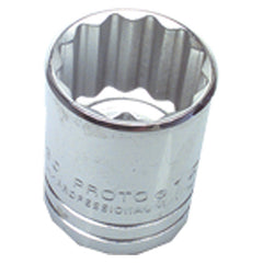 10 mm × 36.53 mm-1/2″ Drive-12 Point - Metric Standard Socket - Exact Tool & Supply