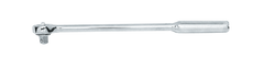 15" OAL - 1/2'' Drive - Round Head - Extra Long Reversible Ratchet - Knurled Handle - Exact Tool & Supply