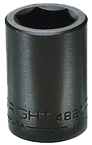 35mm x 57.15mm OAL - 3/4" Drive - 6 Point - Metric Impact Socket - Exact Tool & Supply