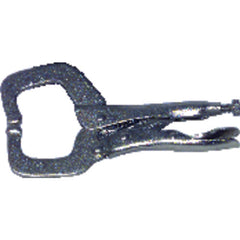MIT Locking Grip C-Clamp - 3815 Plain Grip 1 3/4″ Capacity 6″ Long - Exact Tool & Supply