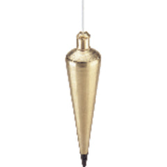 Model 916BR–16 oz - Brass Plumb Bob - Exact Tool & Supply