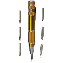 ‎7-IN-1 PRECISION POCKET SCREWDRIVER - Exact Tool & Supply