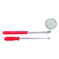 2 Piece - Telescoping Magnetic Pick-Up / Mirror Set - Exact Tool & Supply