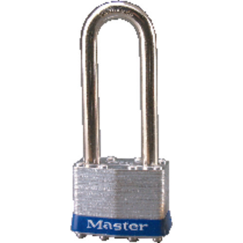 Commercial Steel Padlock 1 3/4″ Body Width; Keyed: Different; Silver - Exact Tool & Supply