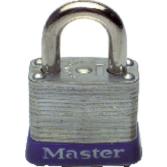 Commercial Steel Padlock 1 1/8″ Body Width; Keyed: Different - Exact Tool & Supply