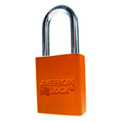 ORANGE ALUM AMERICAN LOCK - Exact Tool & Supply