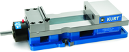Plain Anglock Vise - Model #HD691- 6" Jaw Width- Hydraulic - Exact Tool & Supply