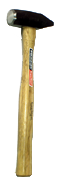 Vaughan Engineers Hammer -- 3 lb; Hickory Handle - Exact Tool & Supply