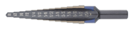 3/16-1/2 Dia. - TiN Coated - HSS Step Drill - Exact Tool & Supply