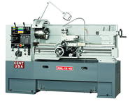 Geared Head Lathe - #RML1640T - 16-3/16" Swing; 40" Between Centers; 5HP Motor; D1-6 Camlock Spindle - Exact Tool & Supply
