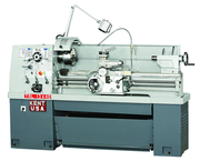 Geared Head Lathe - #TRL1340 - 13-3/8" Swing; 40" Between Centers; 5 & 2-1/2 HP Motor; D1-4 Camlock Spindle - Exact Tool & Supply