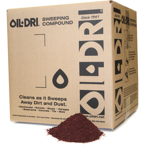 SWEEPING COMPOUND SANDED 50LB BOX - Exact Tool & Supply