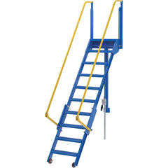 Folding Mezzanine Ladder 96″ - Exact Tool & Supply
