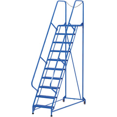 Maintenance Ladder 10 Step Grip Strut - Exact Tool & Supply